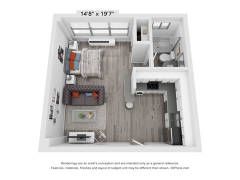 S7 Floor Plan at Elevate 758, Mobile, AL
